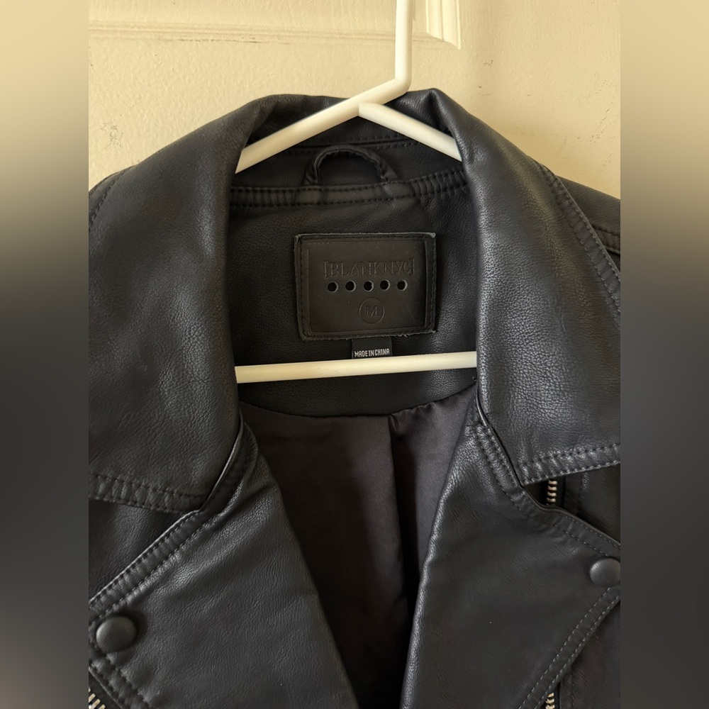 Black Leather Jacket - image 5